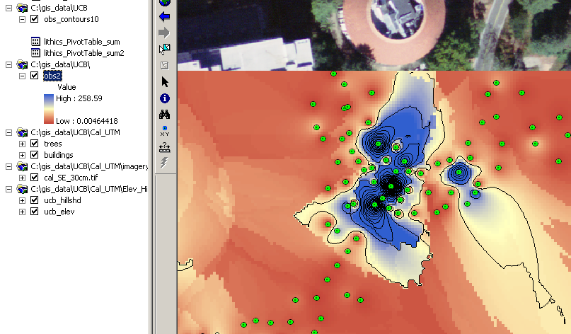 obs density grid